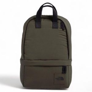 NWT The North Face City Voyager Daypack Taupe Green TNF Black